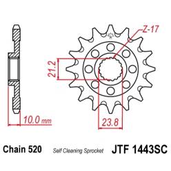Звездочка передняя JT Sprockets (шаг 520 ) JT JTF1443SC